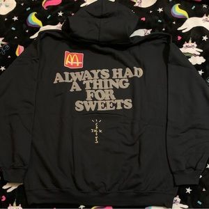 Cactus Jack BRAND NEW Travis Scott McDonald’s 2020 Brand New Hoodie